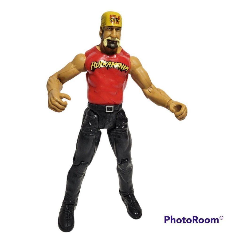 WWE Hulk Hogan Wrestler Action Figure Hulkamania Hulk Still Rules 2001‎
